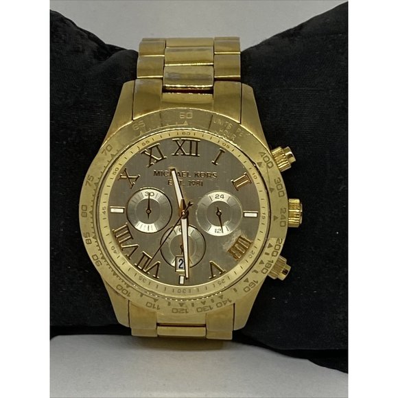 Michael Kors Layton MK8214 Men's Stainless Steel A - Picture 3 of 12